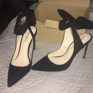 Zara black heels